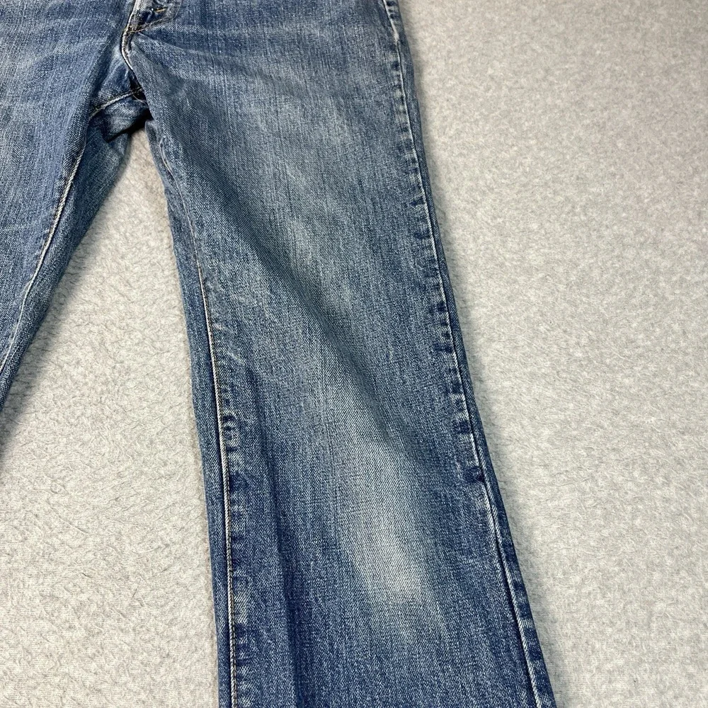 Vintage Levis Jeans Mens 31x26 Blue 517 Bootcut Western Cowboy 70s Talon Denim
